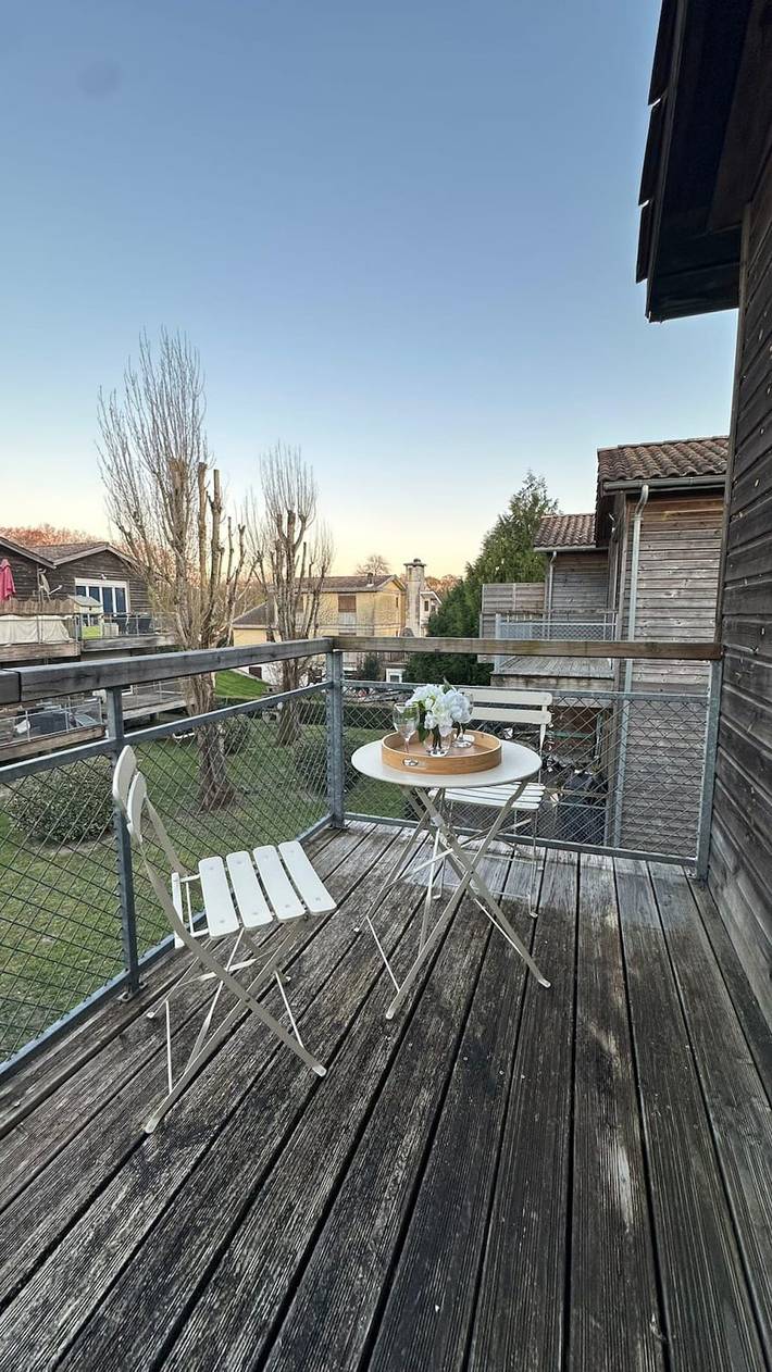 Location de vacances pour 4 personnes, avec Terrasse à Le Teich