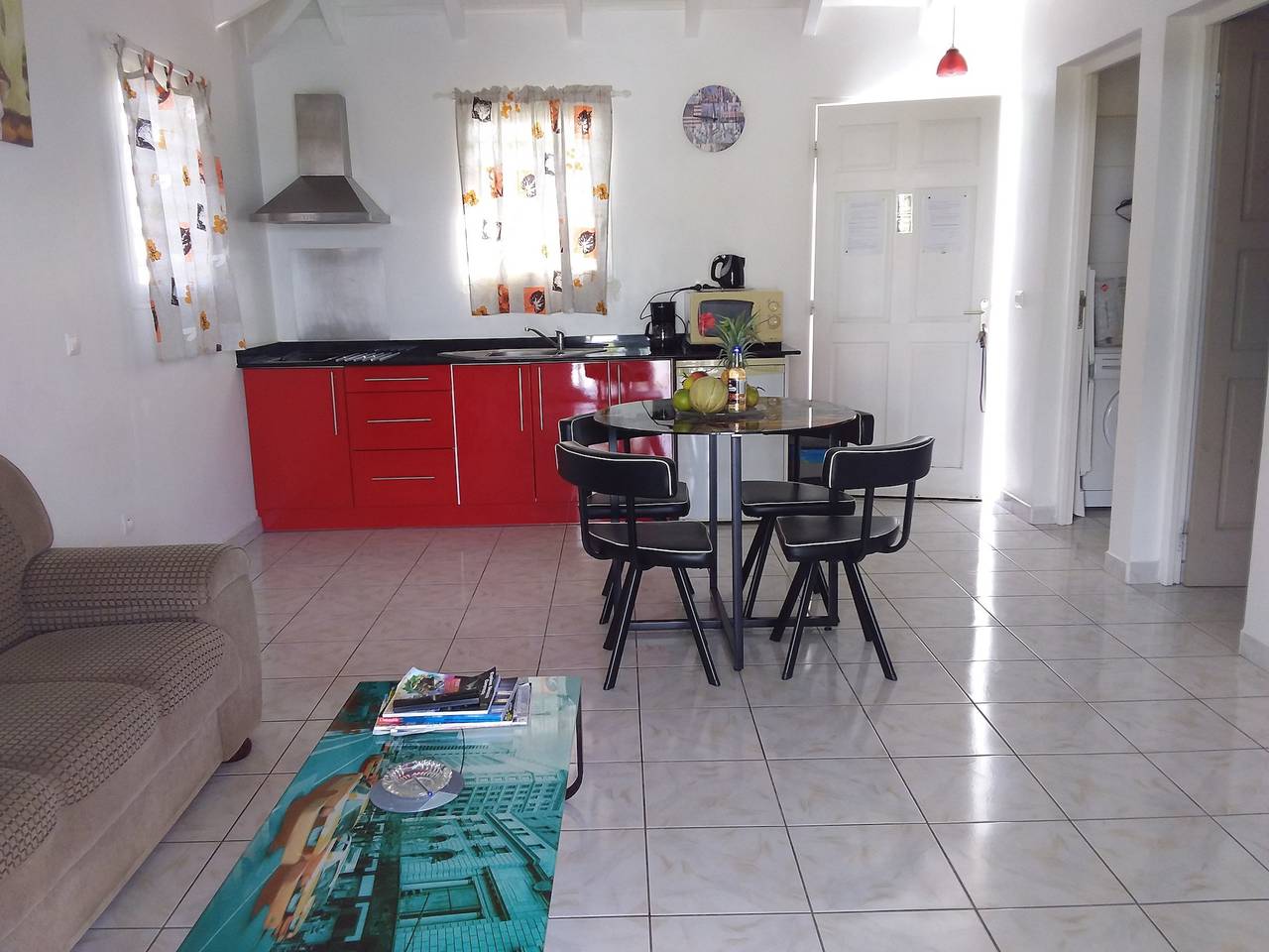 Welcoming House in Le Moule with Shared Pool in Le Moule, Guadeloupe (Caribbean)