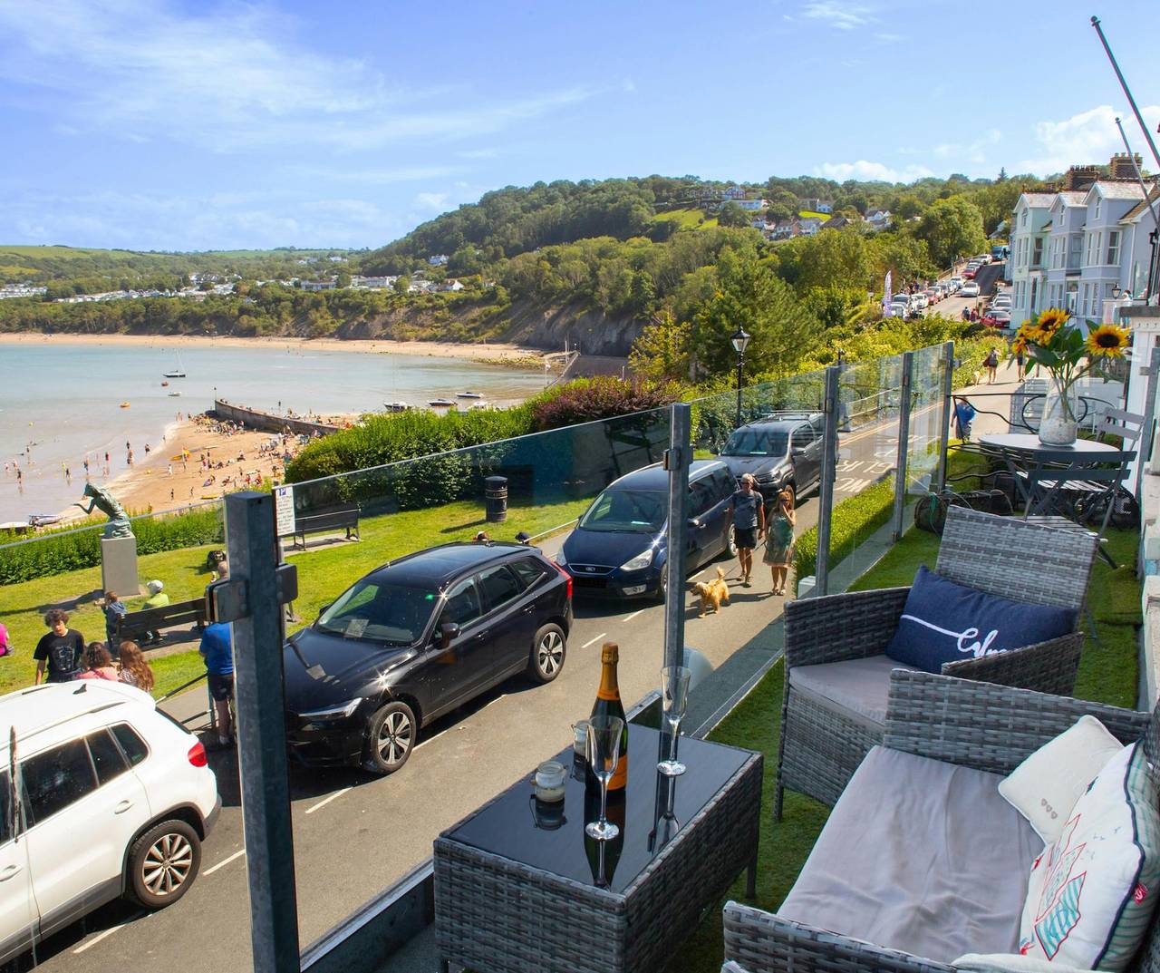 Entire apartment, No. 1 Cliffside, New Quay in New Quay, Cardigan Bay