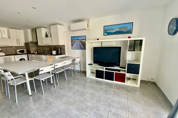 Appartement entier, Cap sur le Grau : T3 confortable à 200 m de la plage au Grau-du-Roi in Le Grau-du-Roi, Côte d'Améthyste