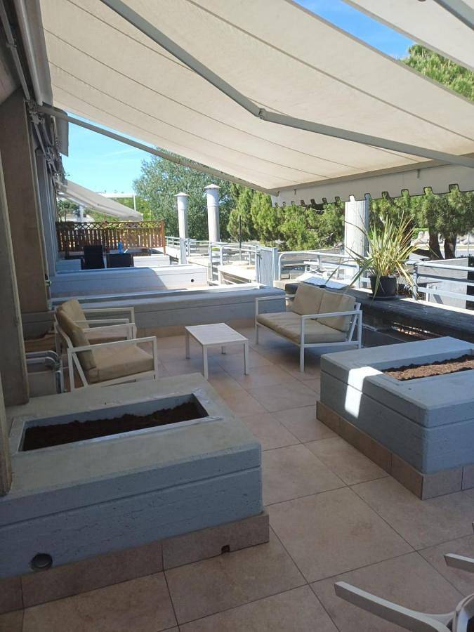 Ferienhaus für 5 Personen, mit Balkon und Terrasse sowie Ausblick