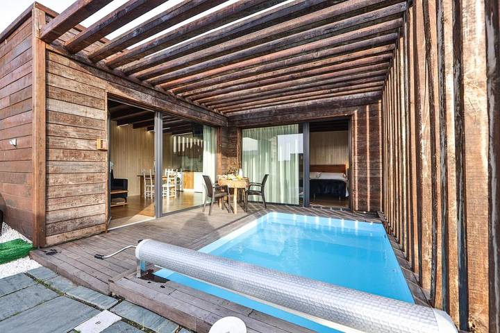 Chalet para 4 personas, con piscina además de jacuzzi y jardín en Costa da Morte - 3