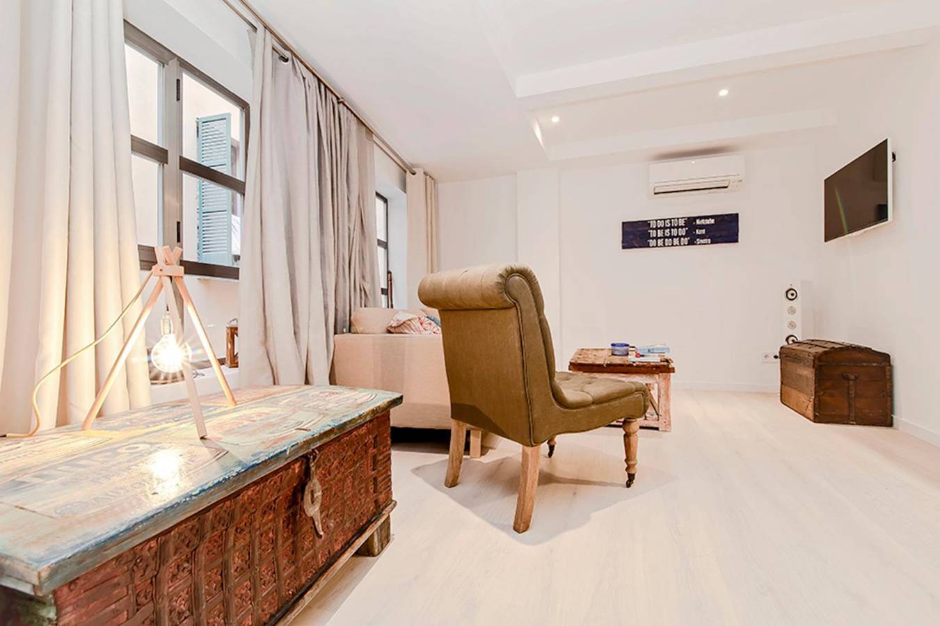 Ganze Wohnung, Ferienwohnung für 2 Personen mit Balkon/Terrasse in Palma Altstadt, Palma