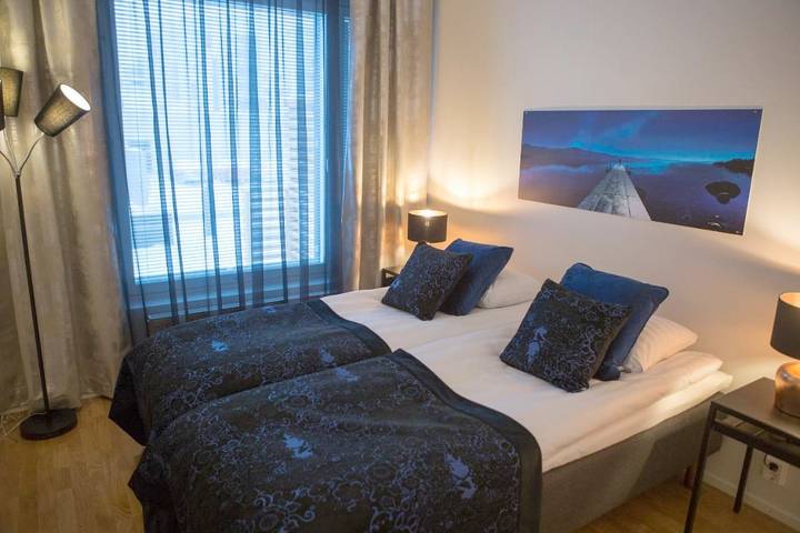 Appartement de vacances pour 6 personnes, avec sauna et terrasse