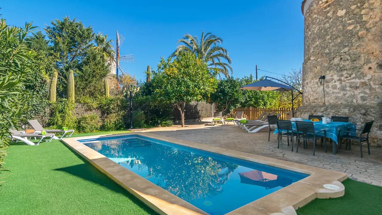Villa für 8 Personen (30 m²) in Balearen Inseln in Sineu, Majorca Center