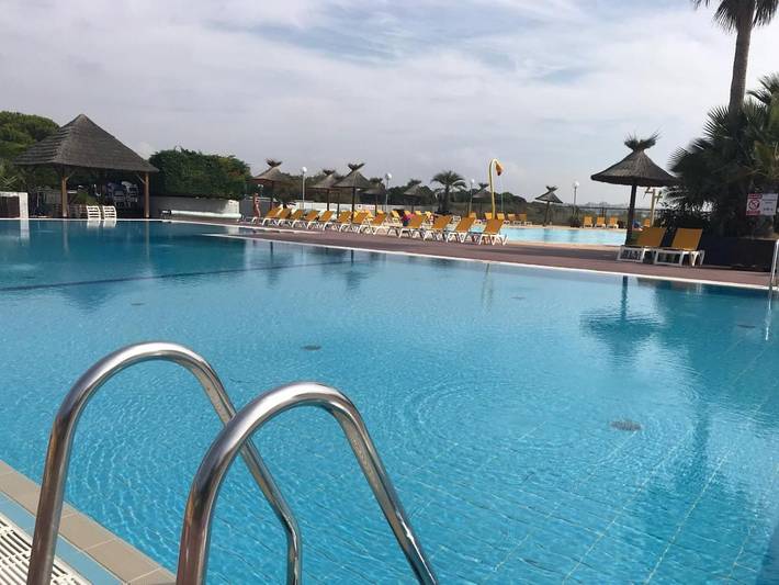 Camping pour 6 personnes, avec jardin et piscine, animaux acceptés à Lattes - 2