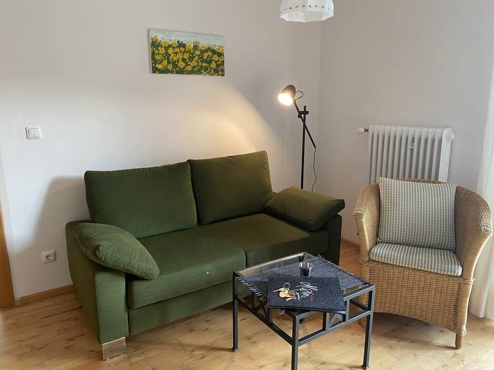 Ferienwohnung für 2 Personen, mit Balkon und Garten sowie Sauna in Oberstdorf