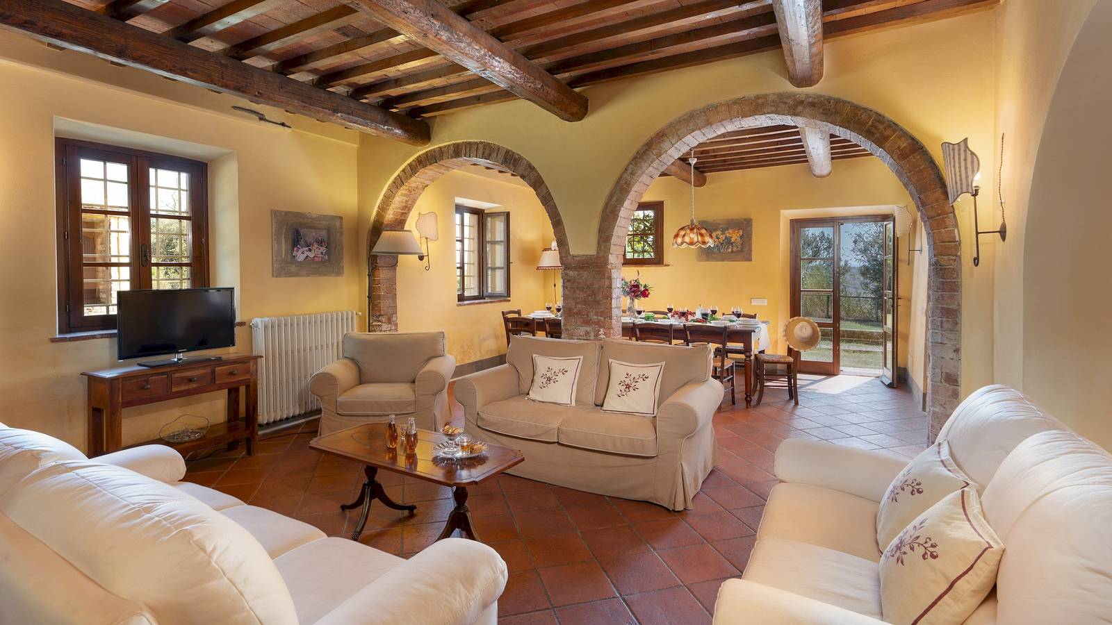 Villa für 11 Personen mit Garten in Peccioli, Pisa Provinz