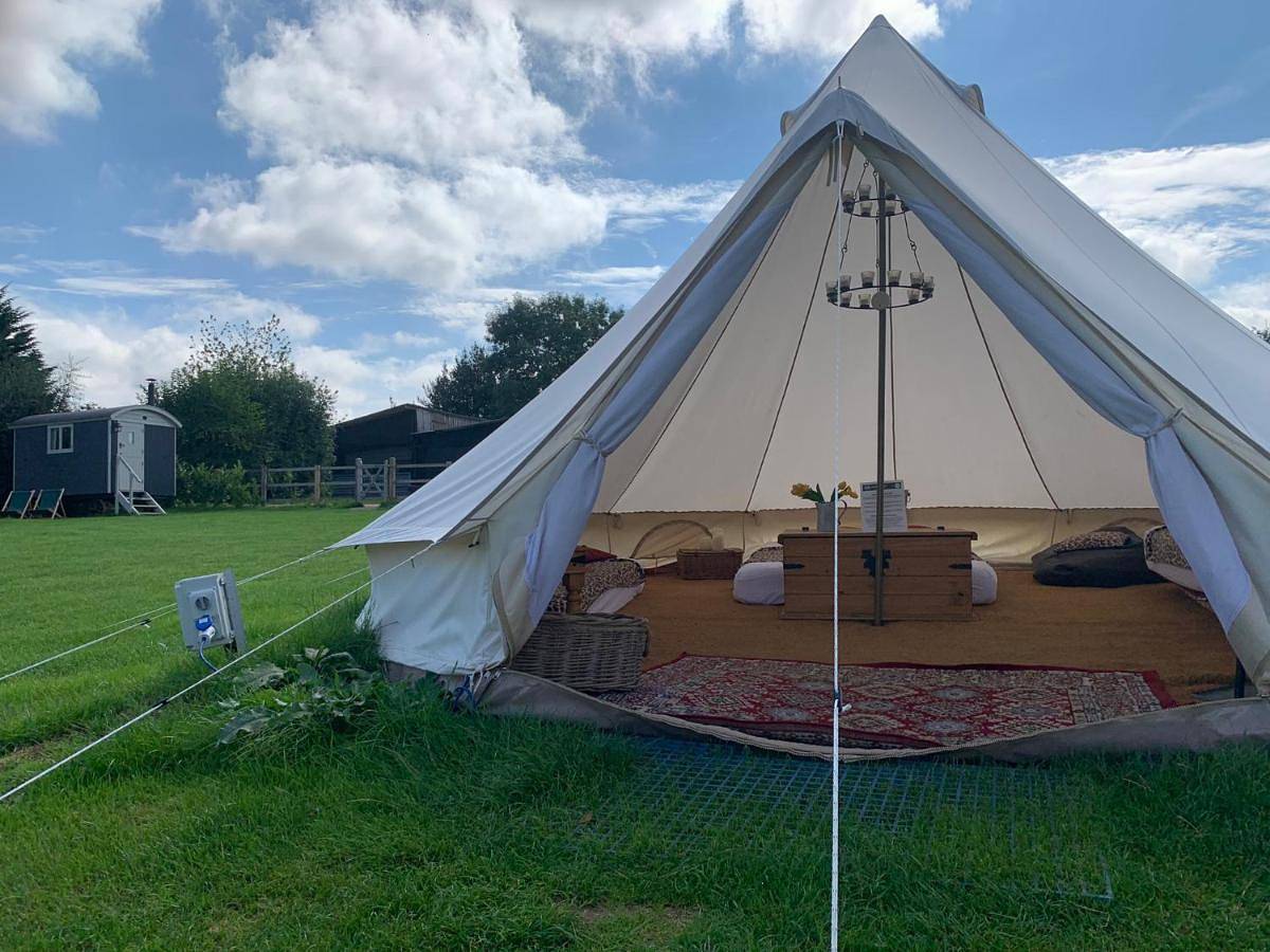Tent in Radnage, Chiltern Hills