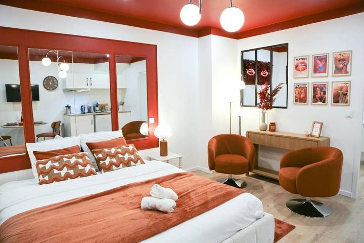 Appartement de vacances pour 2 personnes, avec jacuzzi, animaux acceptés