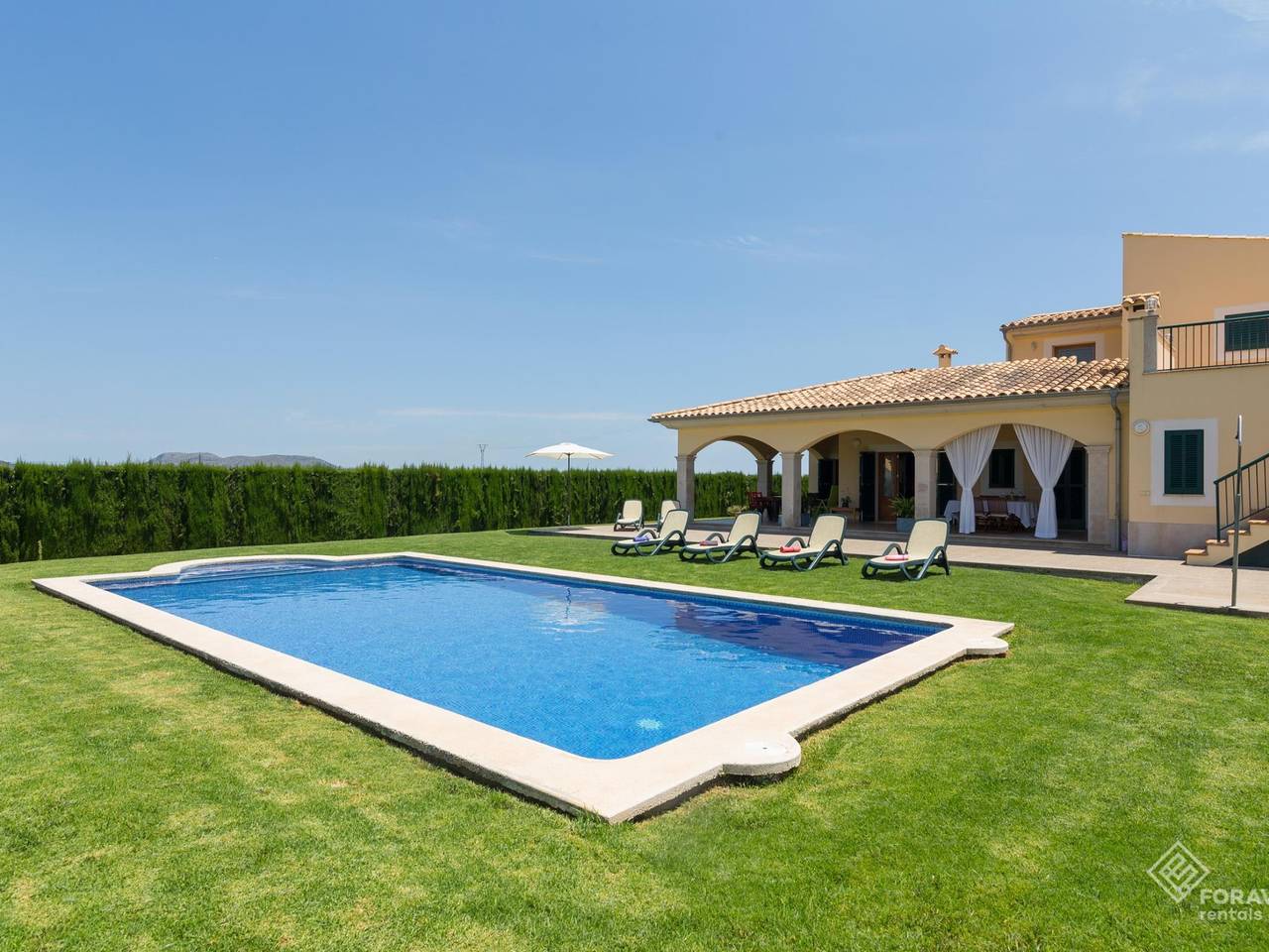 Mussol - Preciosa villa con piscina y jardín en sa Pobla in Sa Pobla, Mallorca Norte