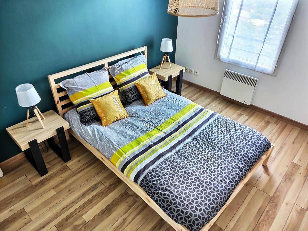Appartement entier, L'Ebenisterie - Sublime Type 2 Lumineux - Grand balcon in Orvault, Région de Nantes