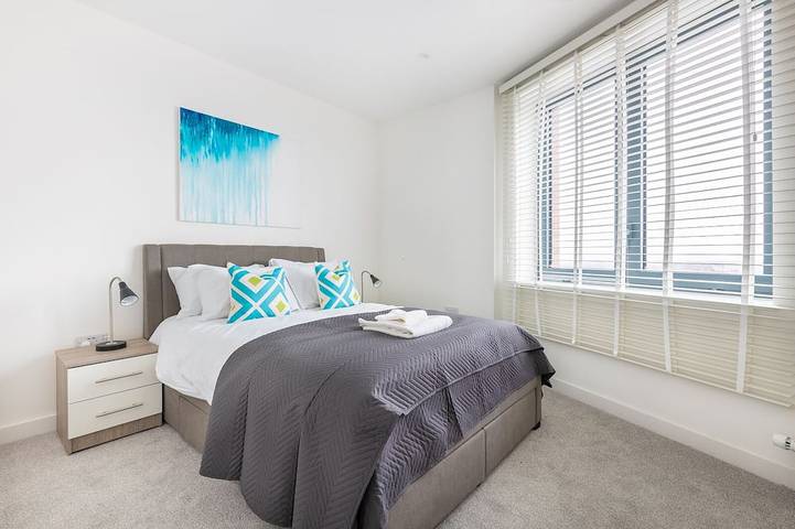 Appartamento intero, High Floor Flat City and River View in Tower Hamlets, Londra