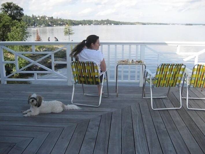 Holiday rental for 10 people, with balcony and garden in Ontario