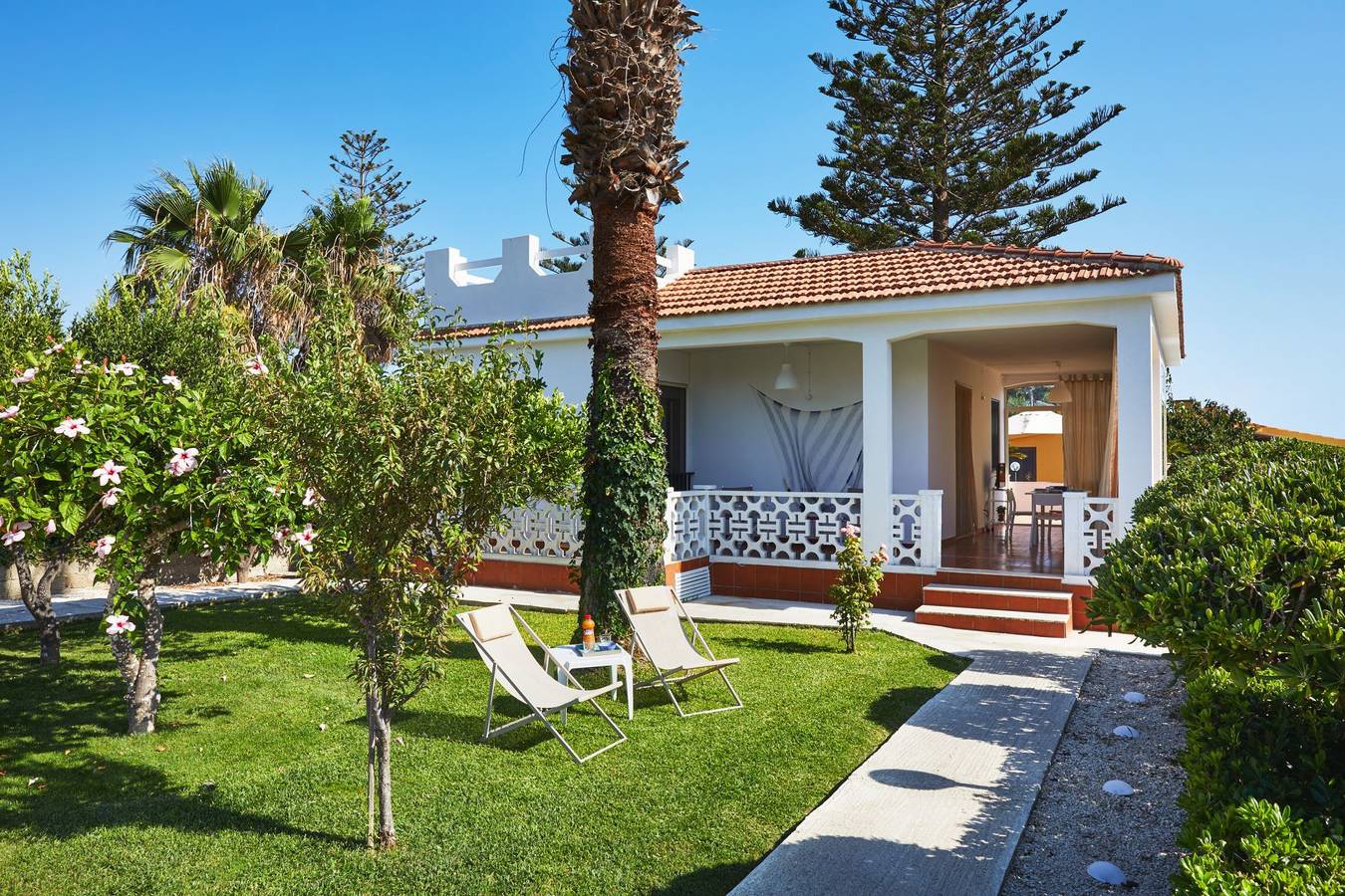 Ferienhaus für 4 Personen mit Garten in Santa Maria del Focallo, Ispica