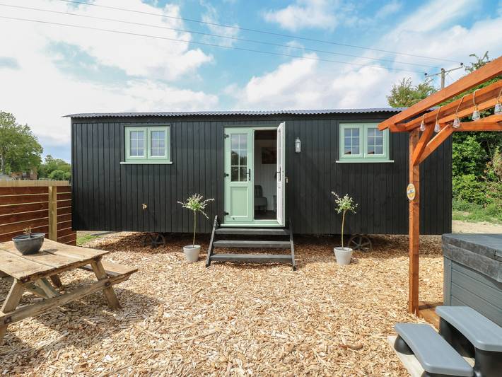 Cabane pour 4 personnes avec jardin in Cambridgeshire