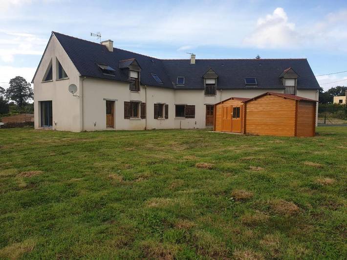 Location de vacances pour 10 personnes, avec Jardin à Tonquédec