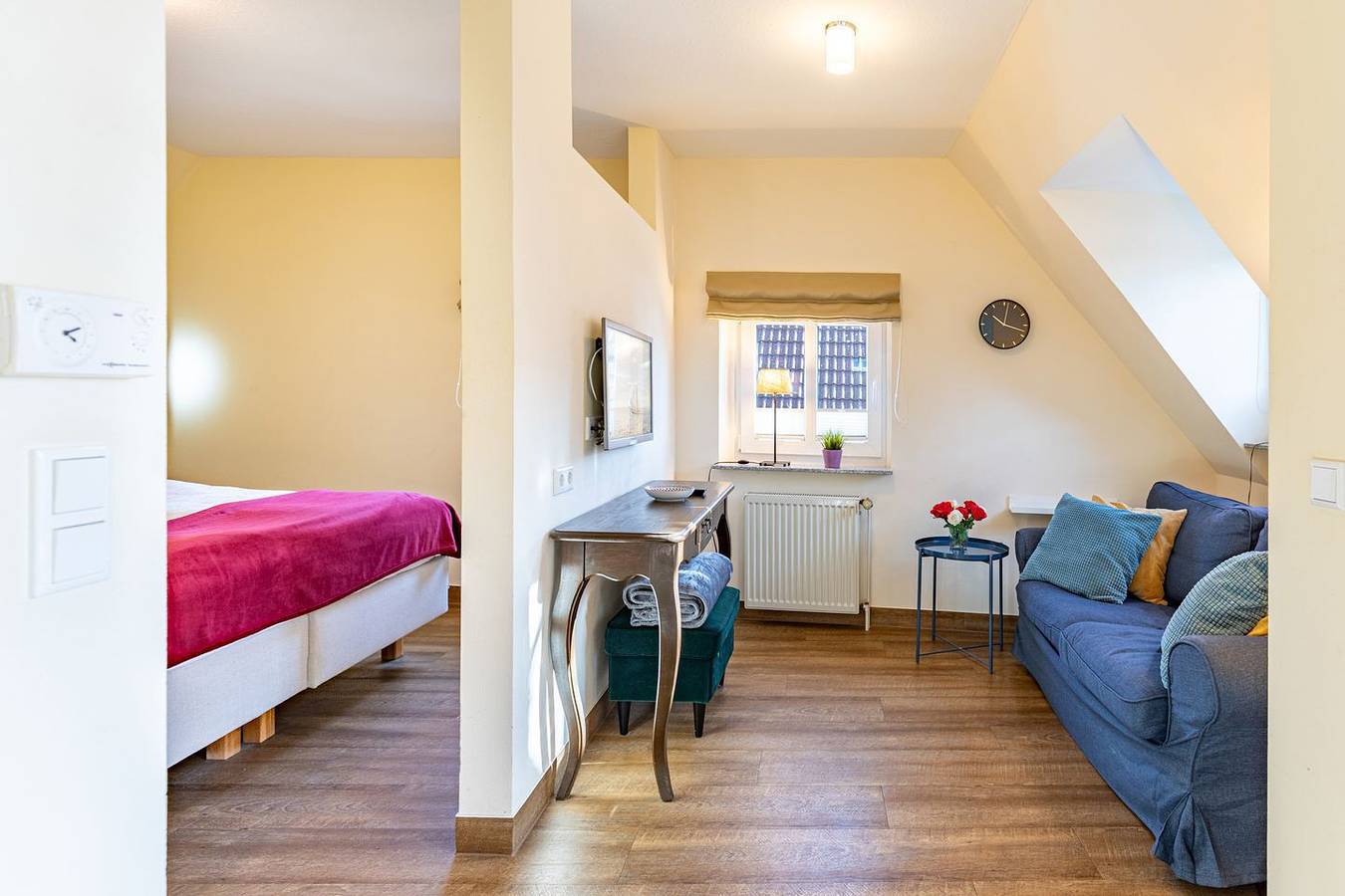 Ganze Wohnung, Ferienwohnung Dat lütte Huus - Wohnung 1 in Husum für bis zu 2 Personen in Husum Hafen, Husum