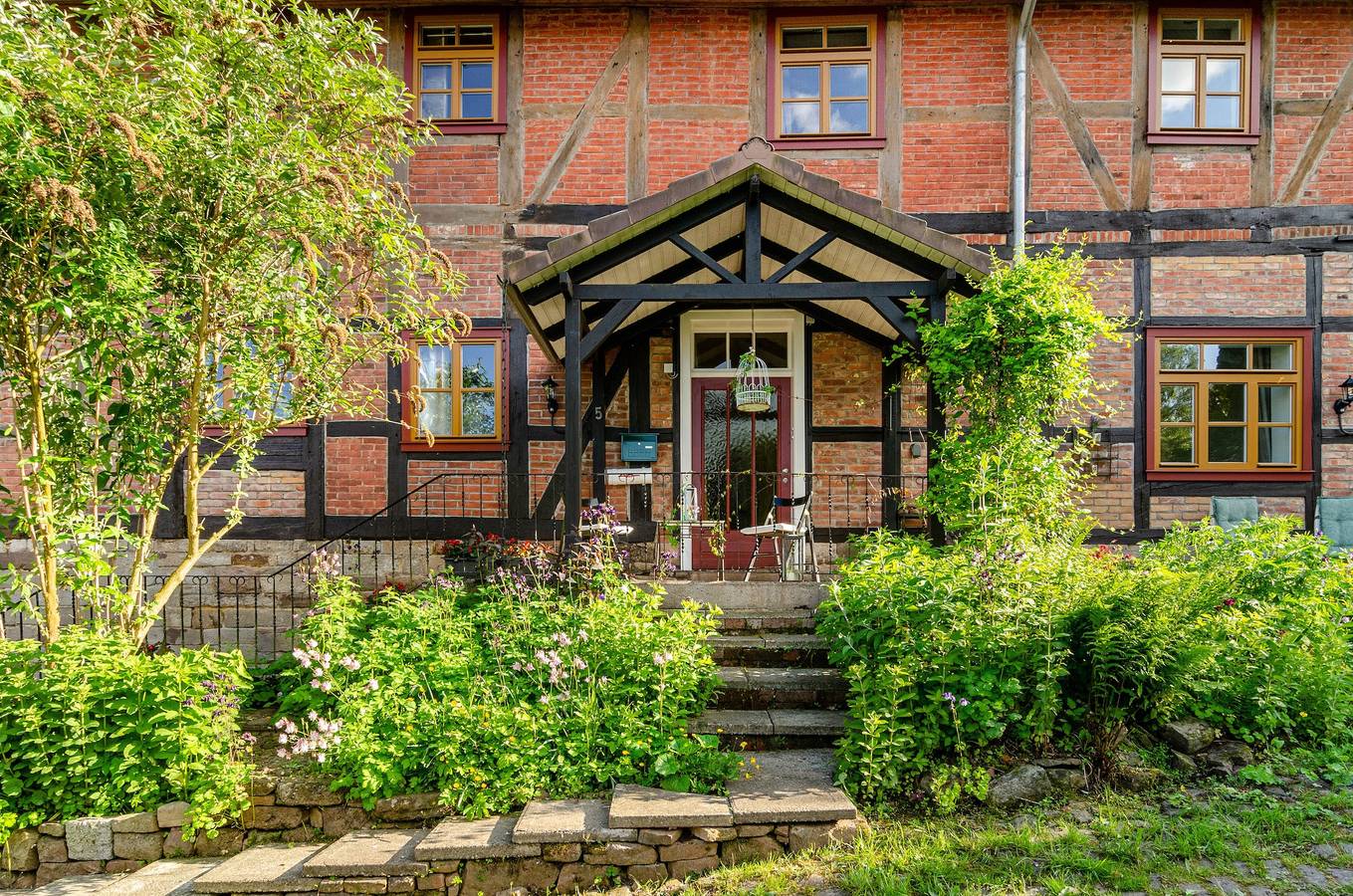Casa de vacaciones 'Villa Gottstreu' con terraza privada, jardín privado y Wi-Fi in Wesertal, Hessisches Bergland