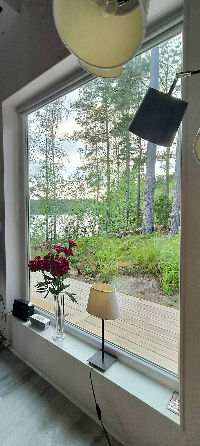 Neu gebautes Ferienhaus am Ufer des Vättern in Vättern