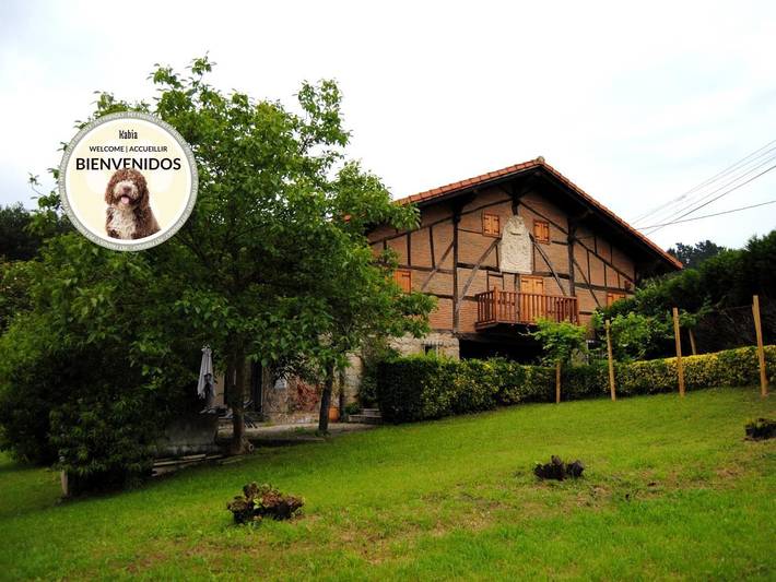 Casa rural para 8 personas, con jardín y balcón en Reserva de la Biosfera de Urdaibai