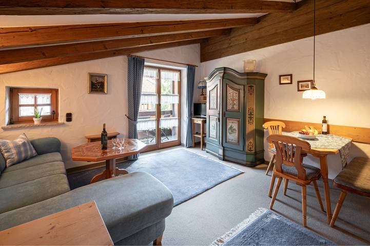 Ferienwohnung für 2 Personen, mit Balkon und Sauna in Oberstdorf