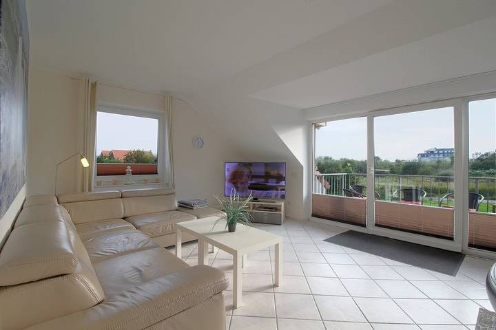 Ferienwohnung für 4 Personen, mit Balkon in Wremen