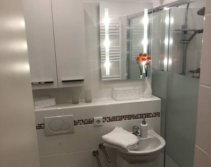 Ganze Wohnung, Ferienwohnung Westfalenmeer - Ferienwohnung Westfalenmeer, 33qm, 1 Schlafzimmer, max. 2 Personen in Körbecke, Möhnesee