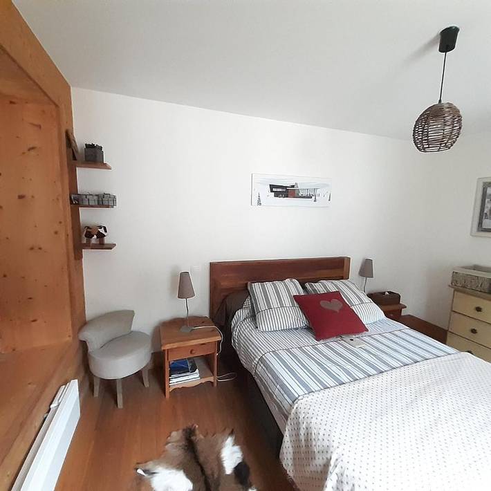 Gîte pour 5 personnes, avec vue et balcon dans Les Bossons - 3
