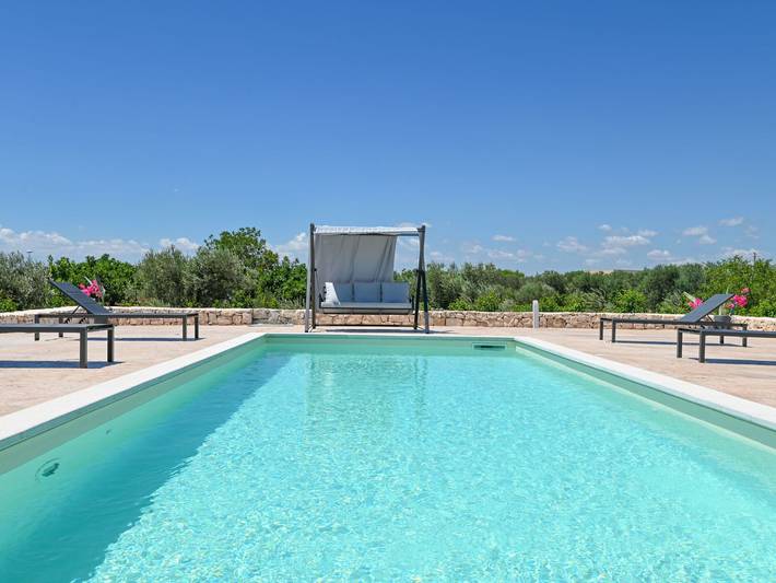 Location de vacances pour 8 personnes, avec jardin et piscine à San Vito dei Normanni - 4