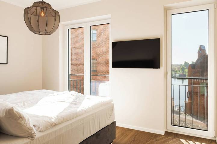 Ganze Wohnung, Elbe.6 – Apartment III | 5 Sterne direkt an der Elbe in Wittenberge, Prignitz