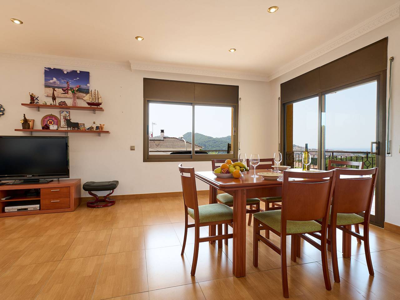 Spacious house with private pool and air conditioning in Blanes in Blanes, Costa Brava