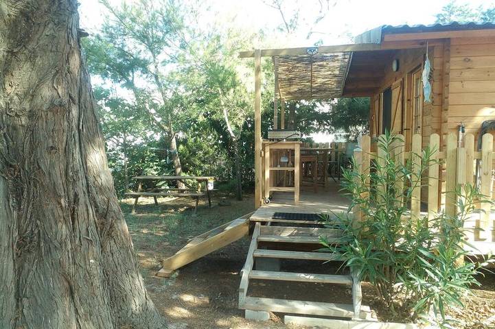 Maison pour 2 personnes, avec terrasse et jardin à Marseillan