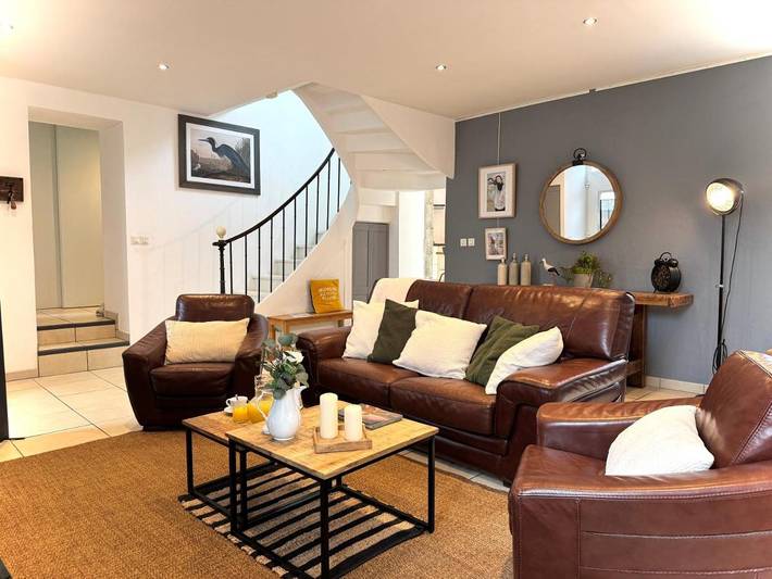 Location de vacances pour 8 personnes, avec jardin, animaux acceptés à Lannilis