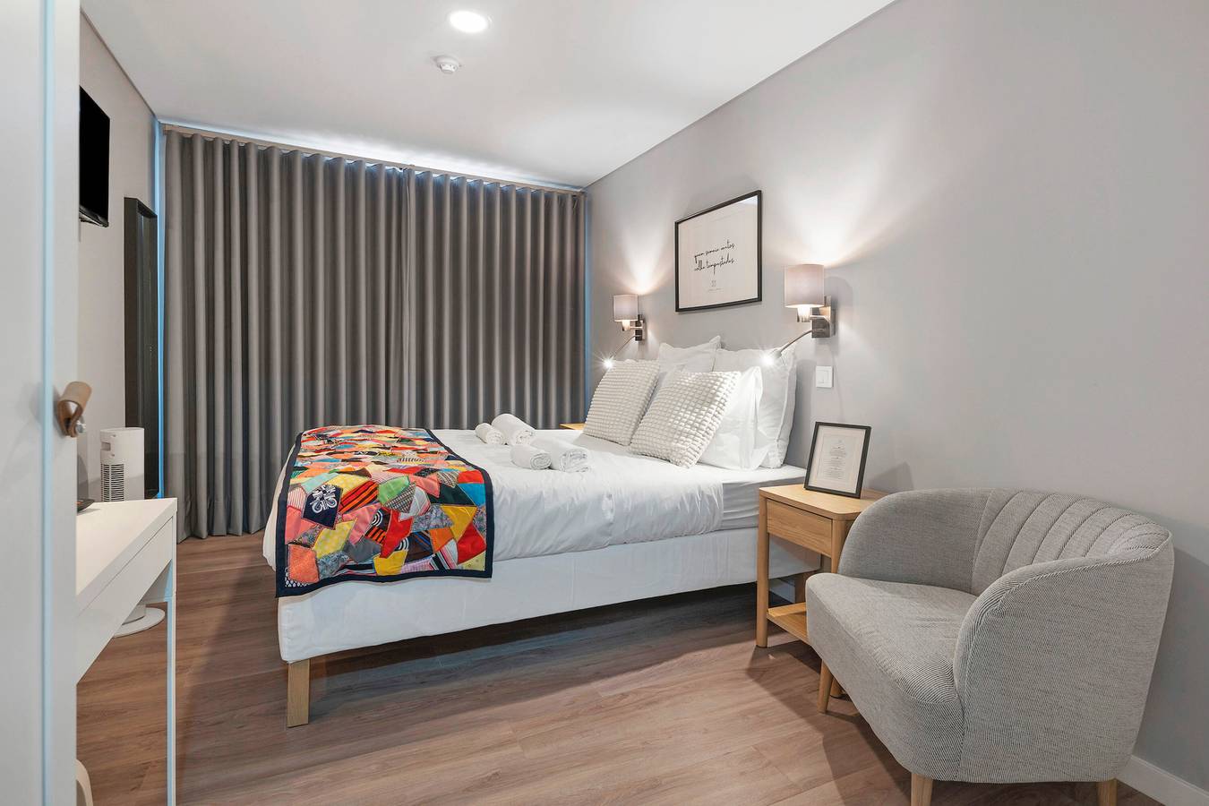 Zimmer 'Suite Dupla - Atlântico' mit gemeinsamer Terrasse und Wlan in Angra do Heroísmo, Terceira (Azoren)