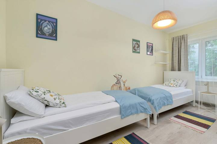 Ganze Wohnung, Spacious Apartment for 8 People | Workspace in Zoppot, Zatoka Gdańska