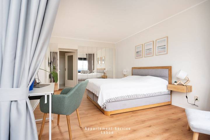 Ferienwohnung für 4 Personen, mit Balkon/Terrasse und Balkon in Laboe - 3