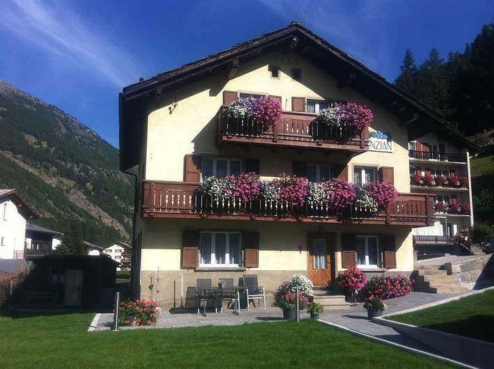 Ganze Ferienwohnung, 5-Bettwohnung in Saas-Balen, Walliser Alpen