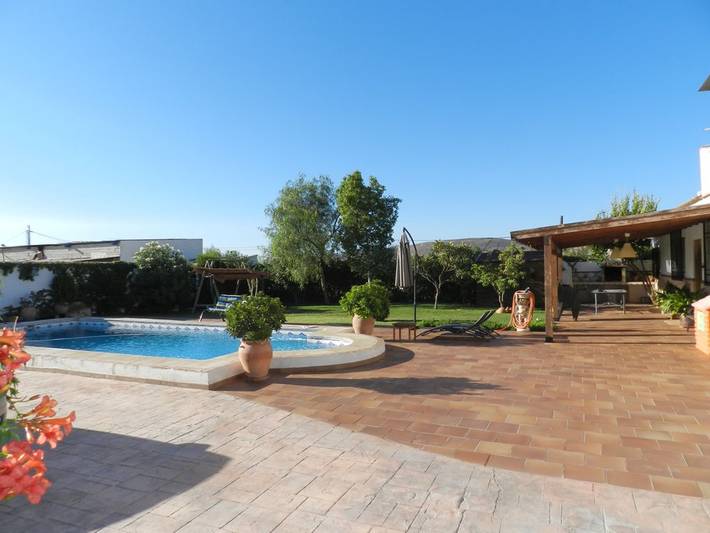 Casa rural para 6 personas, con piscina y terraza en Valle de Lecrín