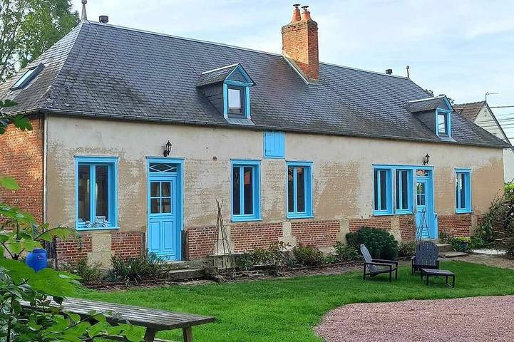 Gîte pour 4 personnes, avec jardin