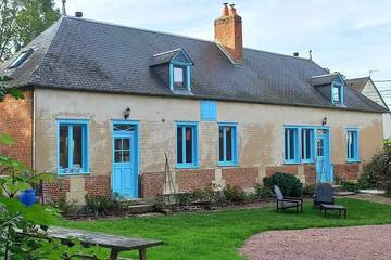 Gîte pour 4 personnes, avec jardin dans Luchy
