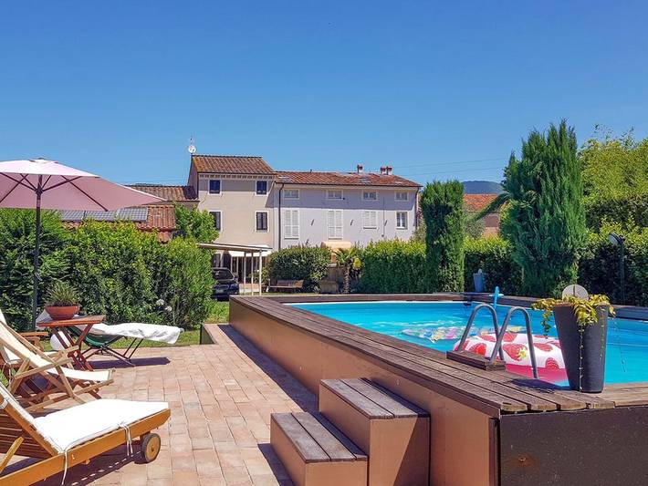 Ferienhaus für 5 Personen, mit Garten und Pool