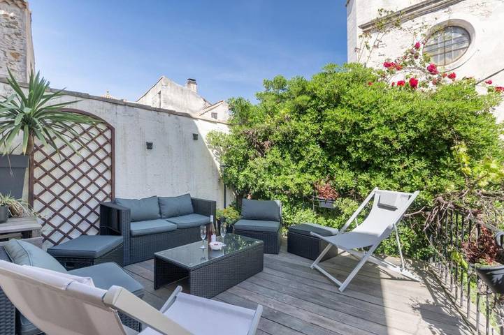 Location de vacances pour 9 personnes, avec balcon ainsi que vue et piscine à Saint-Marcel-d'Ardèche - 4