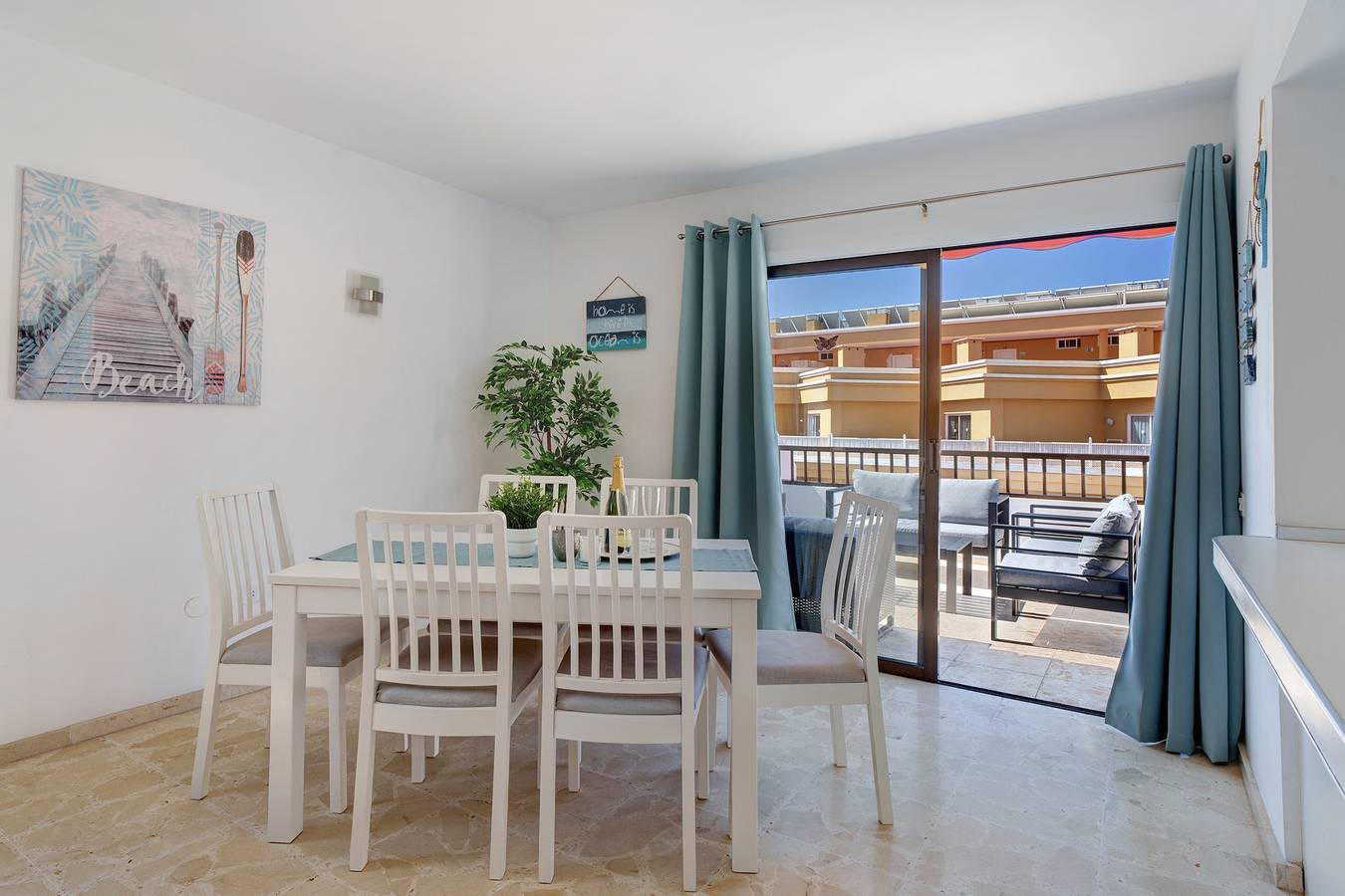 Vacation Home "3 Bedrooms with Views" with Shared Pool & Wi-Fi in Playa Puerto Colón, Adeje
