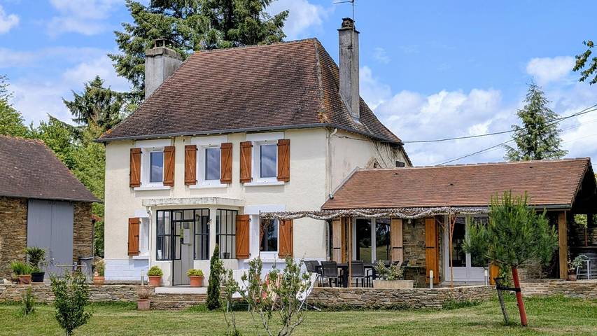 Gîte pour 6 personnes, avec Terrasse et Jardin