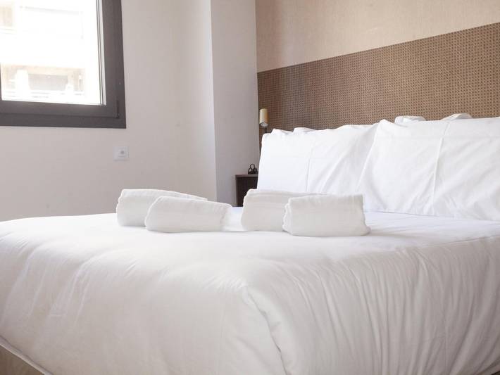 Holiday letting for 4 people, with balcony/terrace, child-friendly in Extremadura