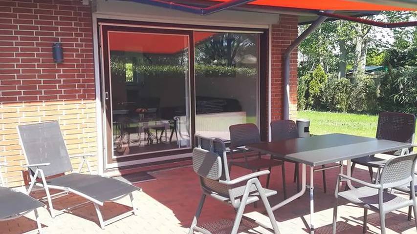 Luxus-ferienhaus für 6 Personen, mit Terrasse und Garten sowie Sauna in St. Peter-Ording