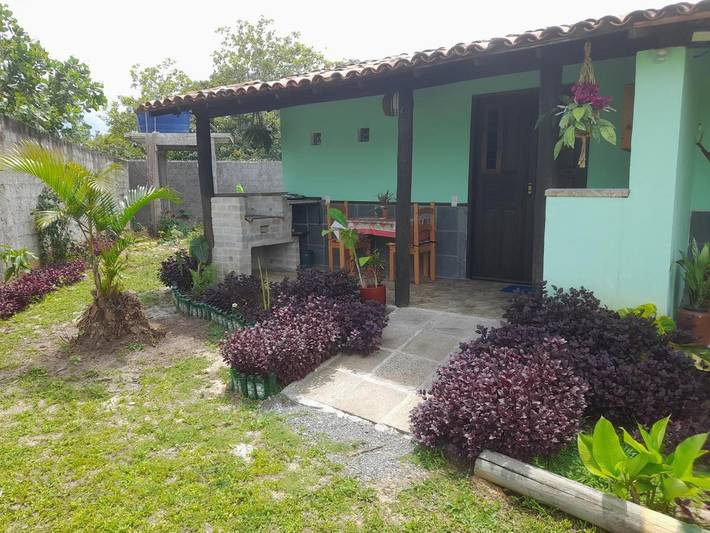 Appartement de vacances pour 3 personnes, avec balcon ainsi que jardin et vue