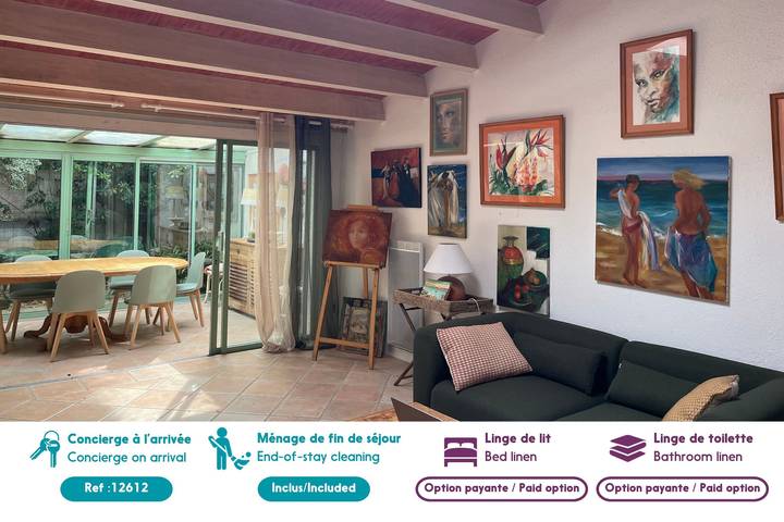 Location de vacances pour 7 personnes, avec terrasse et jardin à Les Portes-en-Ré - 3