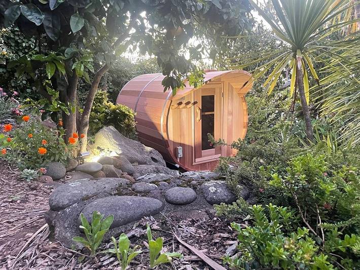 Gîte pour 2 personnes, avec sauna et jardin ainsi que jacuzzi et balcon à Raglan - 3